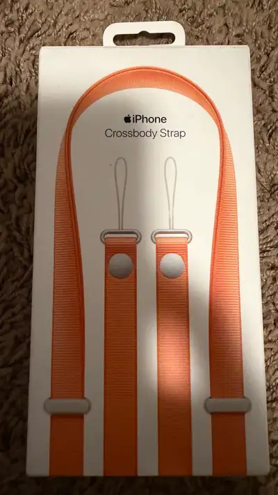 iPhone Crossbody Strap Orange, View more