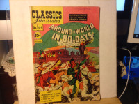 Vintage Classics Illustrated AROUND THE WORLD IN 80 DAYS No. 69