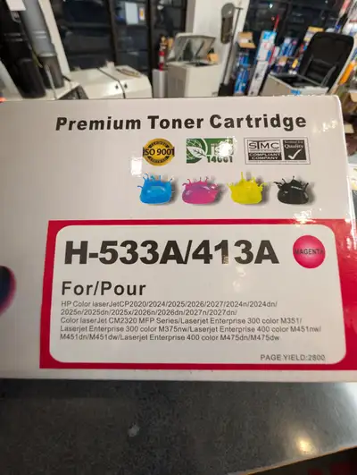 Replacement for Canon 118 for HP 304A for Canon Color Imageclass MF8580CDW MF8380CDW MF8350CDN MF726...