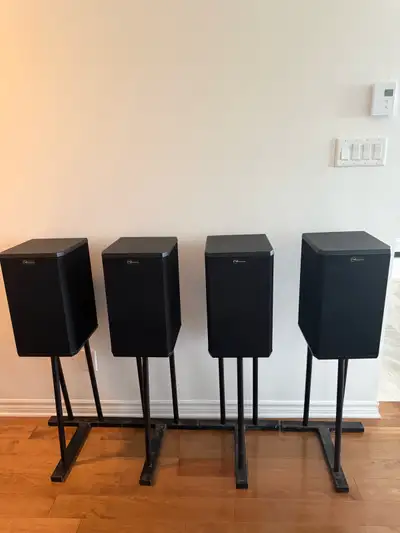Nuance Star Grand 1SM Speakers with Stands (X4), View more