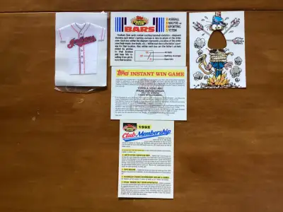 5 MAJOR LEAGUE BASEBALL Inserts !, View more