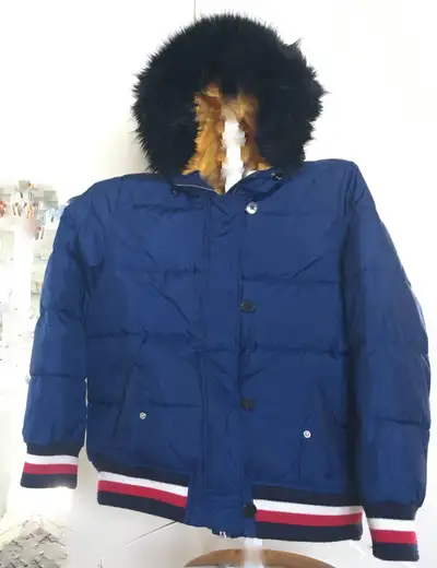 Tommy Hilfiger girls jacket size XXL fits women size M-L, View more