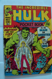 The Incredible Hulk, Marvel Digest #1, Pocket Book