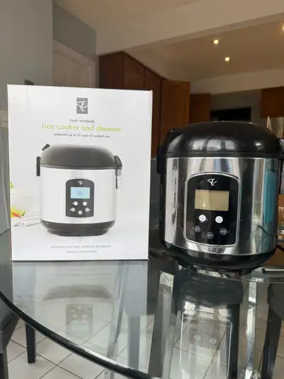 PC Mini Wisdom Rice Cooker & Steamer (10-cup) – $30, View more