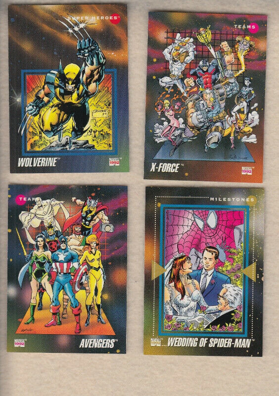 1992 Impel Marvel Universe Series 3 Complete Base Set 1-200 dans Art et objets de collection  à Longueuil/Rive Sud - Image 3