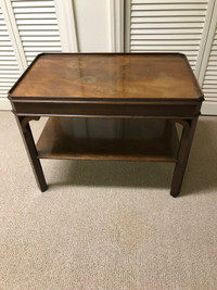 Wood side table/coffee table