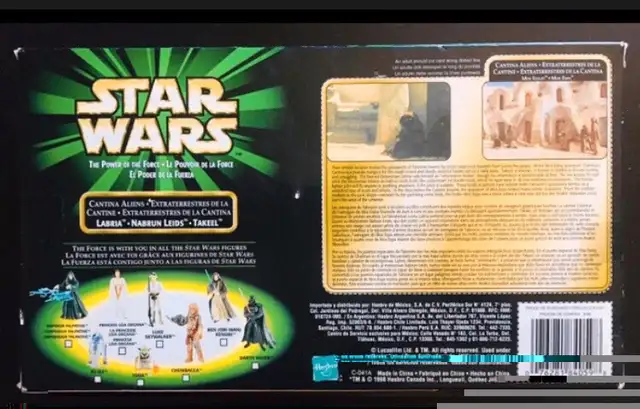 Power of the Force  1998 Cantina Aliens Figures Action Playset in Other in Brantford - Image 3