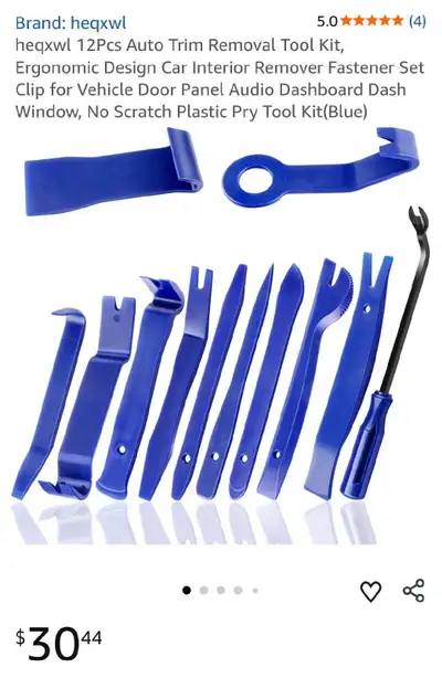 Auto Trim Removal Tools 12 Pieces., View more