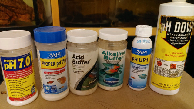 Acid /Alkaline/ BufferPH Control For Aquarium Fish Tank For Sale in Fish for Rehoming in Ottawa - Image 2