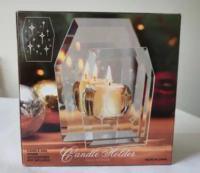 Decorative Glass Mirror Candle Holder, View more