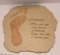 Footprints Wall decor