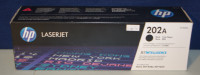 HP Laserjet 202A   Black Print Cartridge New in Box
