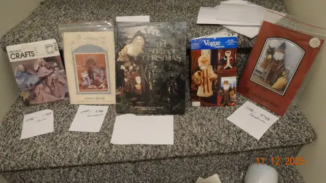 Christmas bundle,  4 patterns, Spirit of Christmas book, all new in Hobbies & Crafts in Kelowna - Image 2