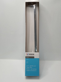 NEW in box Kyvos Chrome 24" Bathroom Towel Bar BH3724CH