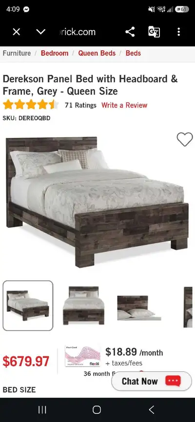 Queen size Bed Frame, View more
