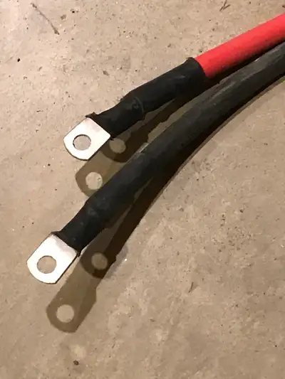 Welding cable 2/0 Both Negative and Positive cables are 18 feet long and in great condition. Purchas...