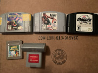 N64 -Gameboy Games for sale 