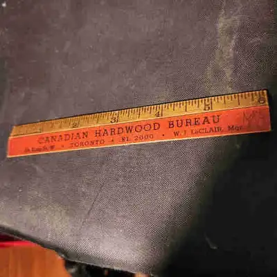 Canadian Hardwood Bureau Ruler, View more