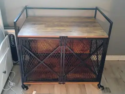 Industrial Style Dog Crate, View more