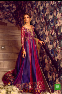 PAKISTANI LUXURY DESIGNER ANNUS ABRAR dress/ Desi cloth