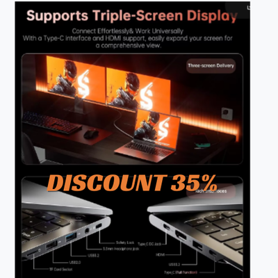 KAMRUI Gaming Laptop 16inch FHD AMD Ryzen9 6900HX/R7 H 255 16GB, View more