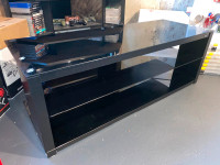 Tempered Glass Television Stand $150 ((LIKE NEW)) MINT***