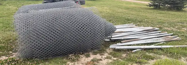 6’ Chain link fence and Posts 