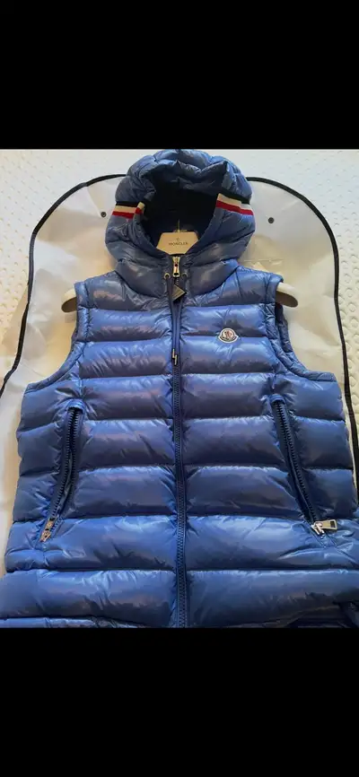 moncler lanoux vest blue (deadstock) 2018, View more
