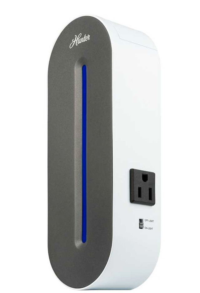 Hunter Plug-Mounted UV-C Wall Outlet Air Sanitizer - New in box  in Indoor Lighting & Fans in Mississauga / Peel Region - Image 3