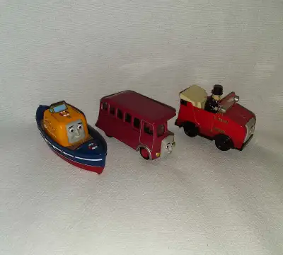 Thomas & Friends Take-n-Play Die-Cast Vehicle Toys, Captain, Winston & Bertie 3 Thomas & Friends Tak...