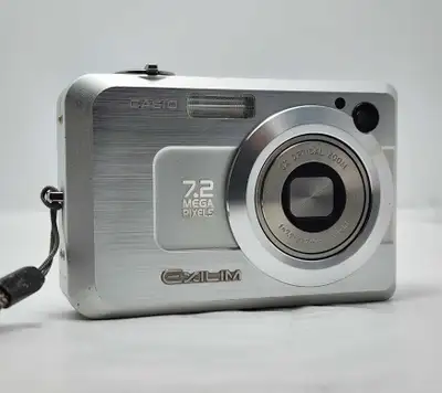 Casio Digital Camera Exilim EX-Z750 7.2MP Silver, View more