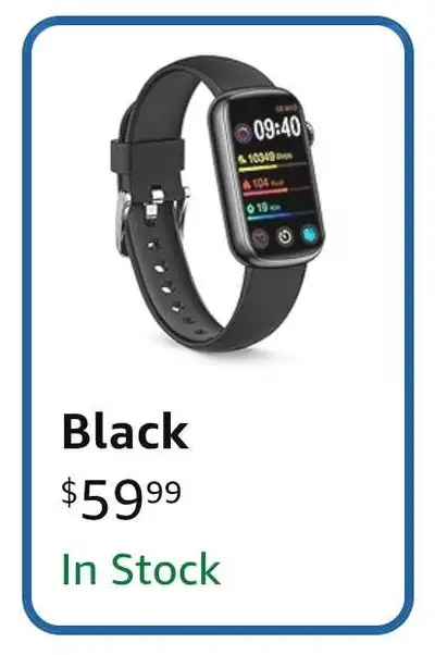 I'm selling a FITVII Slim Fitness Tracker Smart Watch in like-new condition with blood oxygen and bl...