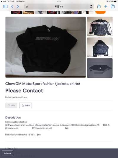 Chev/GM Motorsport fashion, View more