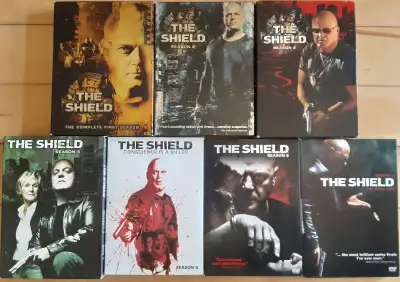 DVDs In english only. Complete series #1-2-3-4-5-6-7.
