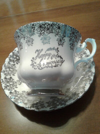 SALE Royal Albert " Happy Anniversary " teacup