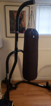 Boxing stand and bag