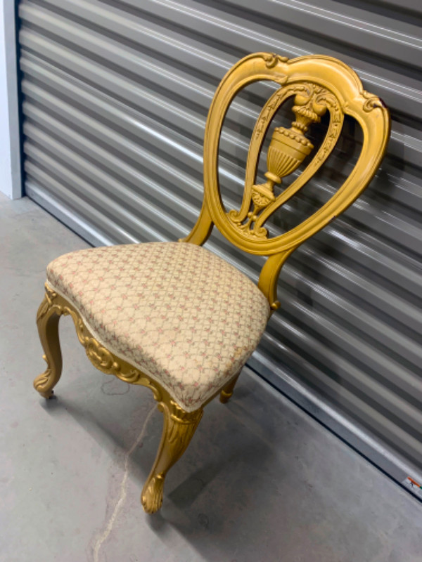 French Accent Chair - Gold in Chairs & Recliners in Oshawa / Durham Region - Image 4
