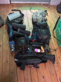 Paint ball gear 