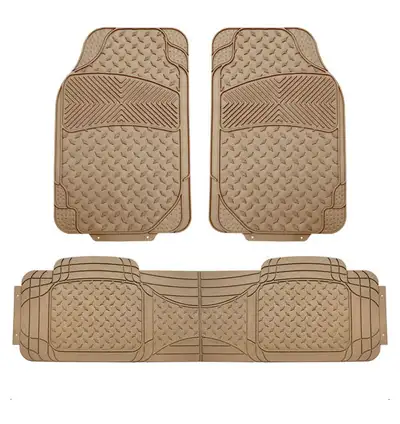 BRAND NEW HEAVY DUTY CAR MATS SET FOR SALE! - PRICE: $40 - 2 MATS FOR FRONT AND 2 FOR REAR - COLOR B...