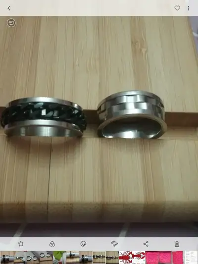 3 mens stainless steel ri gs all like new hurry they wont last, View more