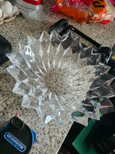 Nachtmann Quartz 12.6-inch crystal decorative bowl., View more