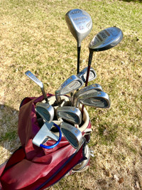 Men’s LH Jazz Golf Clubs w/bag 