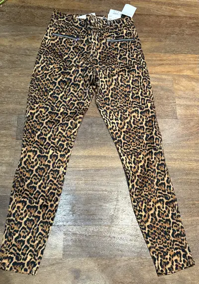 Zara Animal Print Pants, View more
