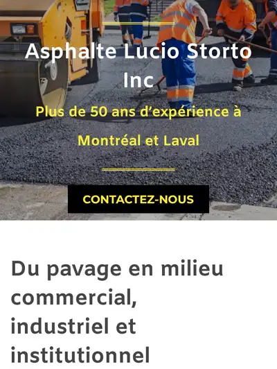 Entreprise à Laval bien établie depuis 60 ans en pavage d’asphalte recherche opérateurs de paveuse,...