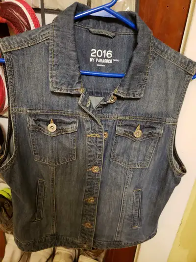 womens jean vest, View more