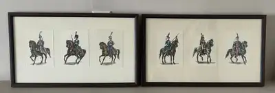 AN PICK UP : CROW FOOT LIBRARY(NW )  PAIR OF VINTAGE PRINTS OF D, View more
