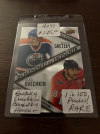 Gretzky Ovechkin Bounded by Honour Hortons Duos Showcase 304
