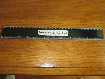 Wayne Gretzky Ruler Restaurant Souvenir Barrhaven