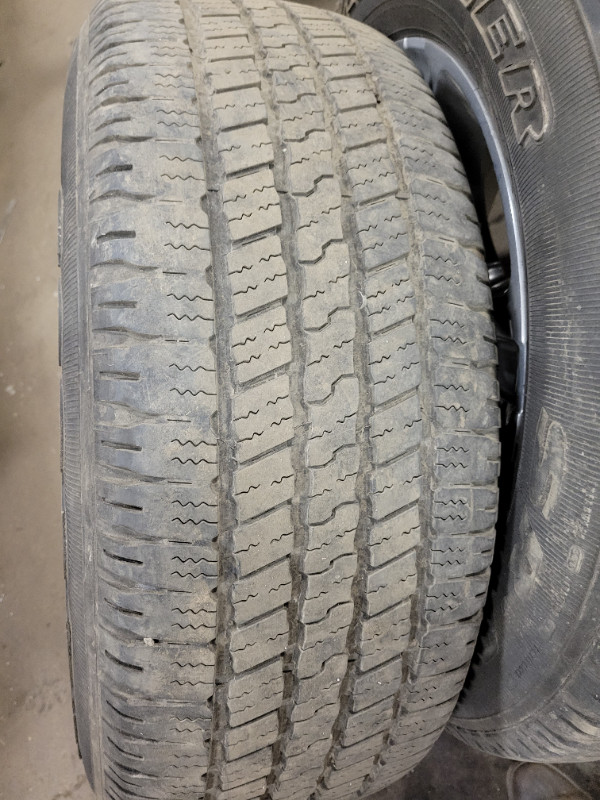 DODGE RAM 2019, 20" OEM rims with 2 Goodyear wrangler tires in Tires & Rims in Mississauga / Peel Region - Image 4