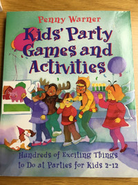 Kids Party Games & TV Free Activities - 2 Books